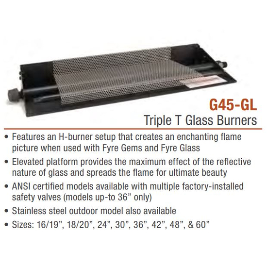 Why Buy The G45 GL Glass Burner