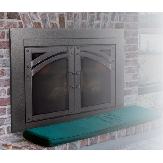 Alexander Fireplace Door Installed