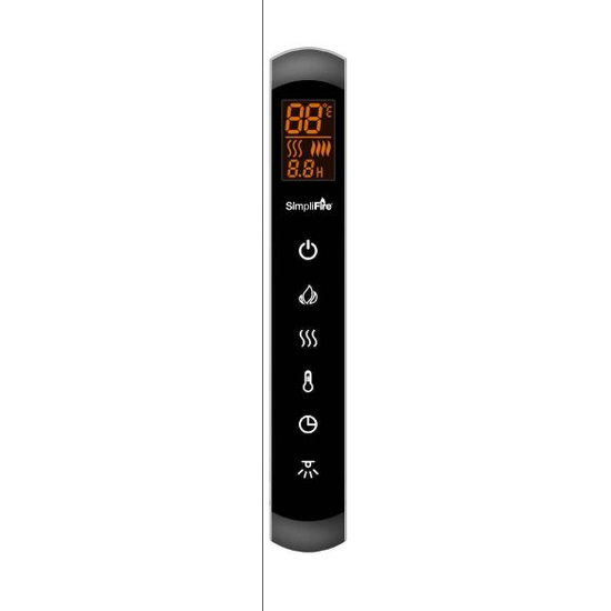 SimpliFire Electric Fireplace Multifunction Remote