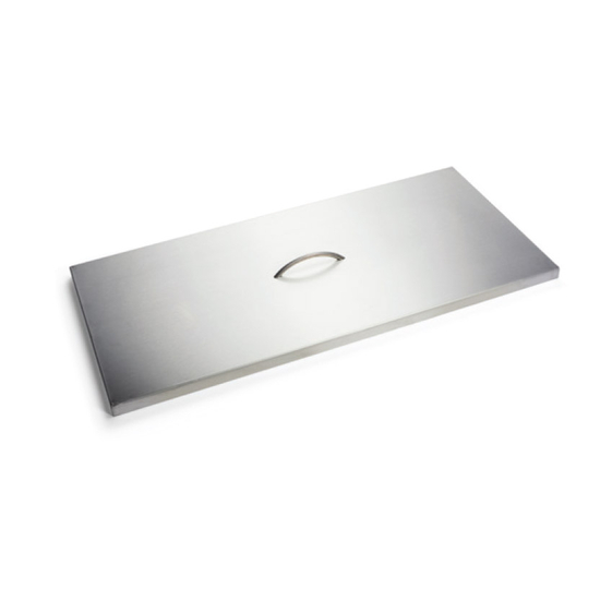 40 x 18 Inch Stainless Steel Lid