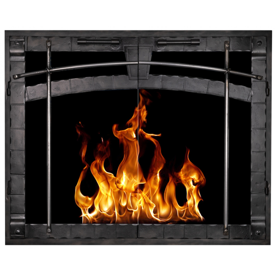 Beartooth Masonry Fireplace Door