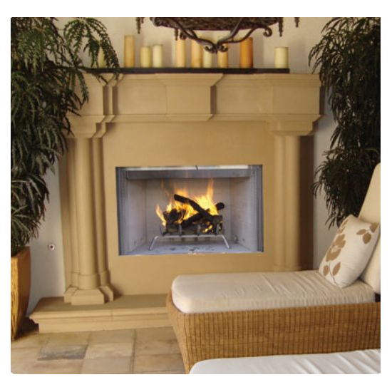 Astria Tuscan 42 Inch Outdoor Wood Burning Fireplace