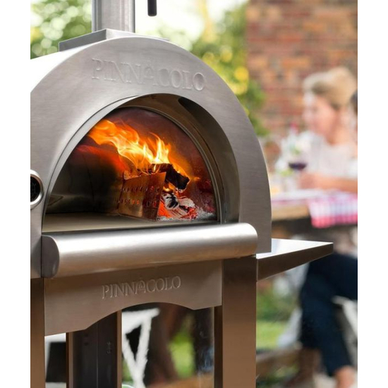 Premio Outdoor Pizza Oven With Fire Separator