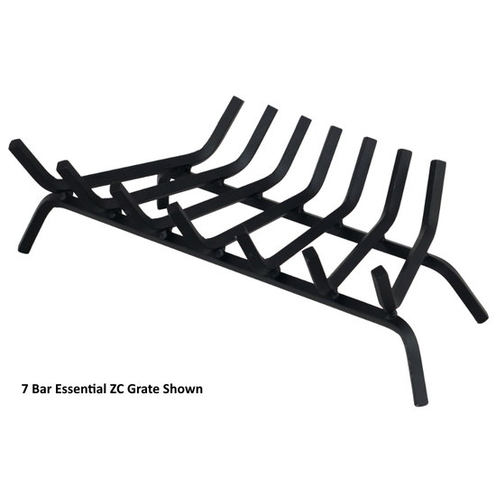 19 Inch x 11 Inch Essential Welded Steel ZC Grate With 6 Bars 1/2 Inch Thick - American Made