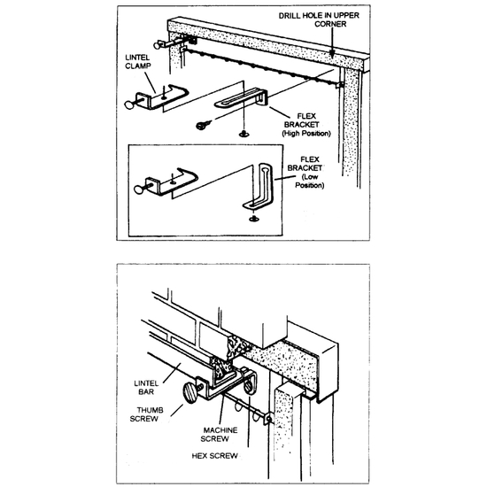 How to use Mounting Kit for Masonry Fireplace Doors