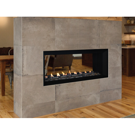 VRL6048 Vent Free Gas Fireplace with Optional See Thru Conversion Kit