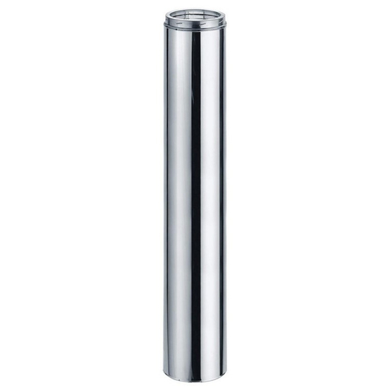 7" x 48" DuraTech Stainless Steel Chimney Pipe - 7DT-48SS