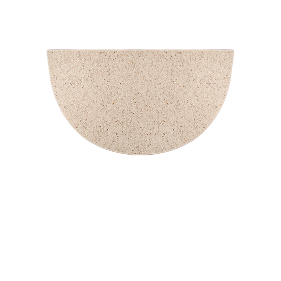 Ember Sandstone Half Round Hearth Rug 36" x 72"