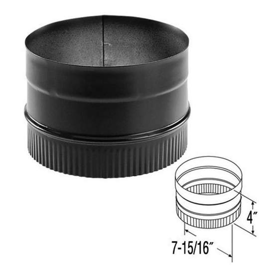 8" DuraBlack Stovetop Adapter Specifications