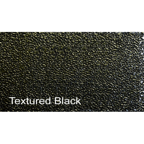 Textured Black Powder Coat Finish FMI Fireplace Glass Door | Textured Black Finish