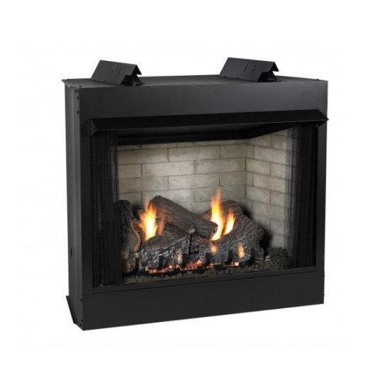 Jefferson VF Gas Firebox with Flush Front Optional Liner and Log Set