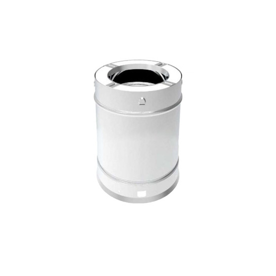 Superior 6-Inch Stainless Steel Chimney Pipe for 6-Inch Snap-Pak Chimney