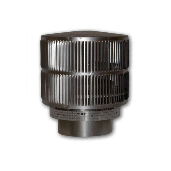 Superior Hi-Temp Round Top Termination with Louvered Scree