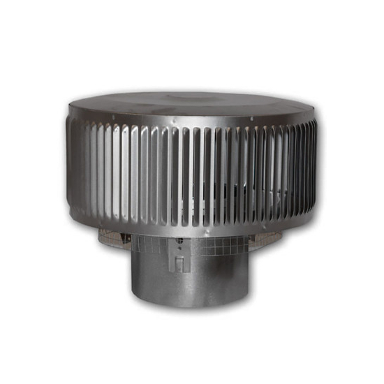 Superior Hi-Temp Round Top Termination with Louvered Screen for 8-Inch Chimney