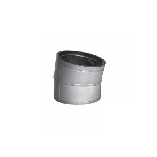 10 Inch DuraTech Galvanized 15-Degree Elbow | 10DT-E15
