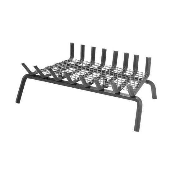 6" Clearance Fireplace Log Grate