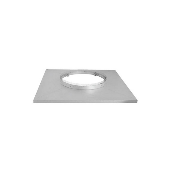 Stainless Steel Chase Top Flashing with White Background