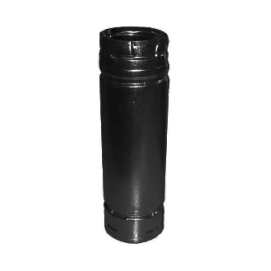 DuraVent 3" x 6" Black PelletVent Pro Straight Length Pipe 3PVP-06B