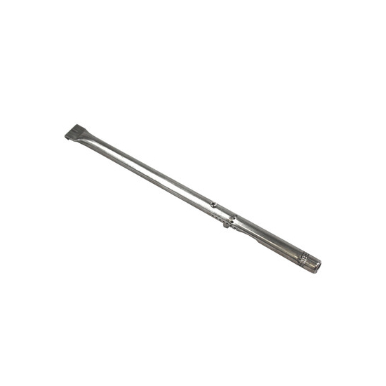 14-7/16″ Long, 3/4″ Diameter Stainless Steel Pipe Burner Flat End of Burner