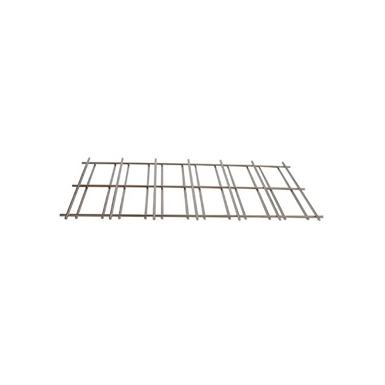 Briquette Grate Nickel Chrome Plated Steel 33-7/16′′ x 17-1/4′′ robust ceramic tile rack