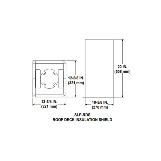 SLP Roof Deck Underside Insulation Shield