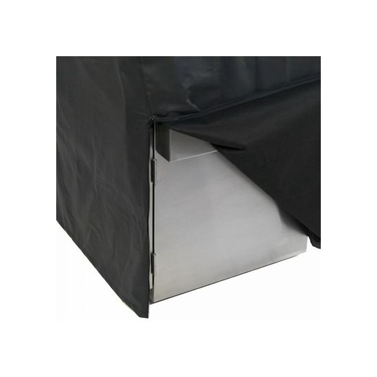 Cover For 21" Pedestal Gas Grill Zippered Corner