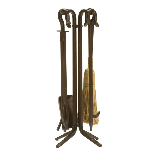 Tool Set is made of bronze steel, 27.25" high, 3/4" thickness