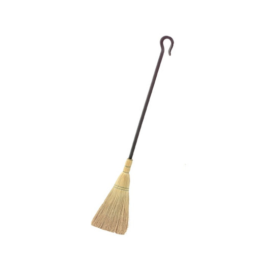 Rice Broom with handle is made from steel and broom head is made from rice