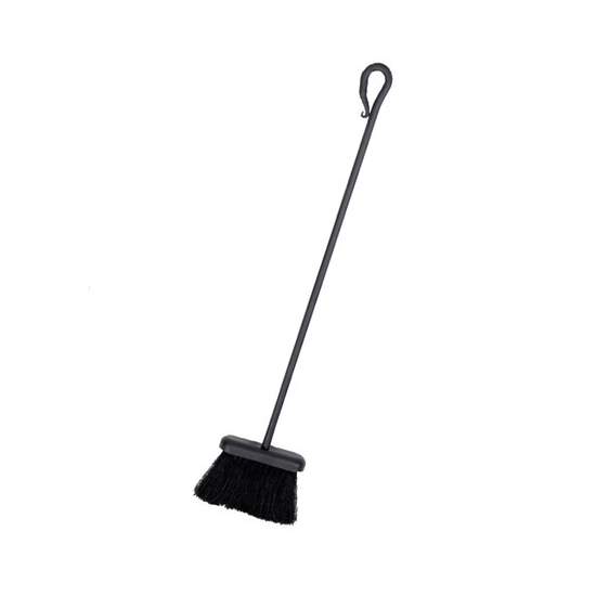 Tampico brush is made of black wrought iron. It's 28.5"long.