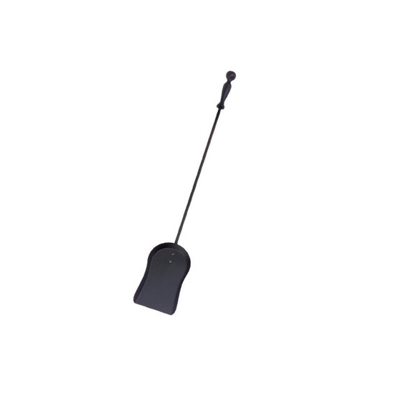 The log lifter is made of steel and cast iron with a black finish. It measures 25.5 inches.