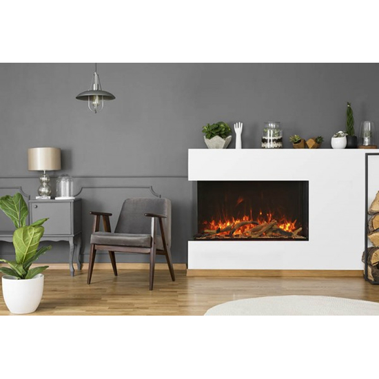 70 Inch Tru-View XT XL Smart Electric Fireplace Installed