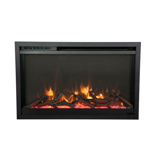 26 Inch Traditional Xtra Slim Smart Electric Fireplace