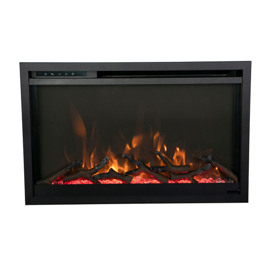 26 Inch Traditional Xtra Slim Electric Fireplace