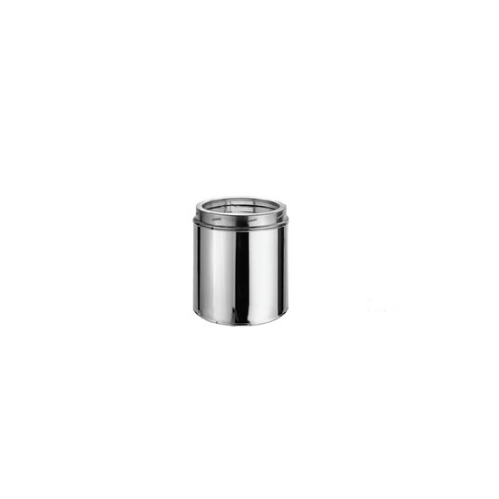 DuraTech Stainless Steel Chimney Pipe 6" Diameter and 9" Long