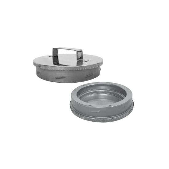 DuraTech Tee Cap Stainless Steel 6"