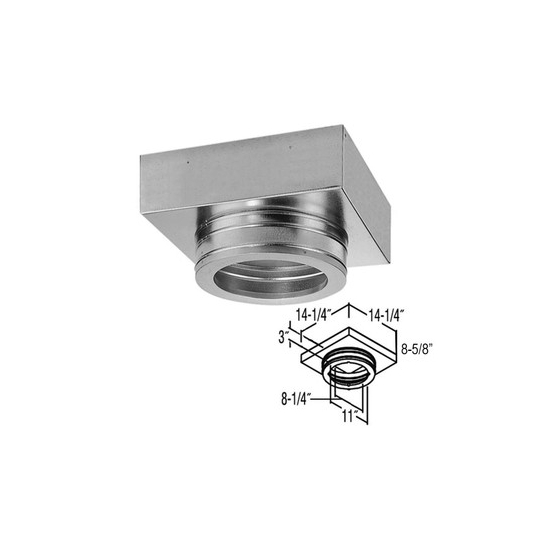 DuraTech Ceiling Support Box Size