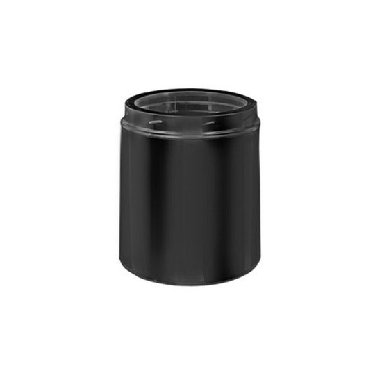 DuraTech Black Chimney Pipe 8" Diameter and 12" Long