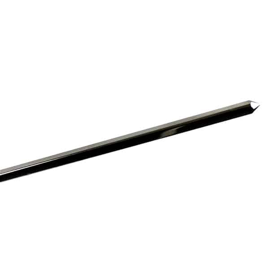 SR8 MHP 36" Nickel-Plated Rotisserie Universal Square Spit Rod