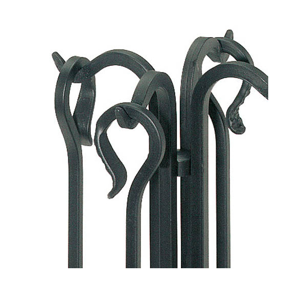 Forged Hearth Tool Set Handle Detail