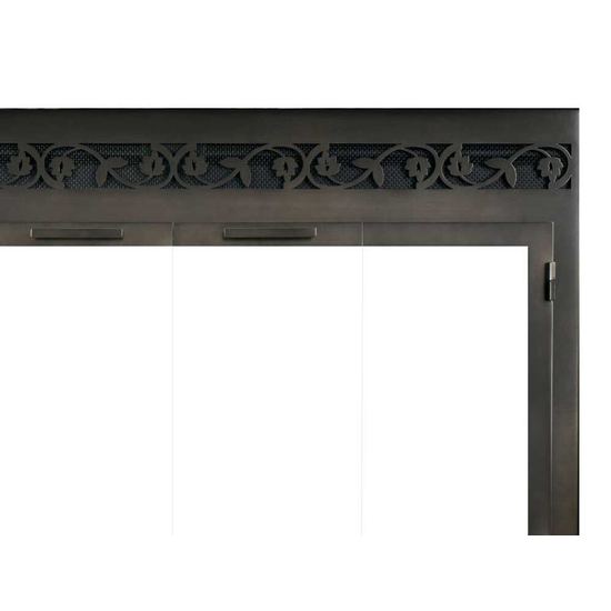 Legend ZC Deluxe Steel Refacing Top Right Corner Detail with Tuscan louver