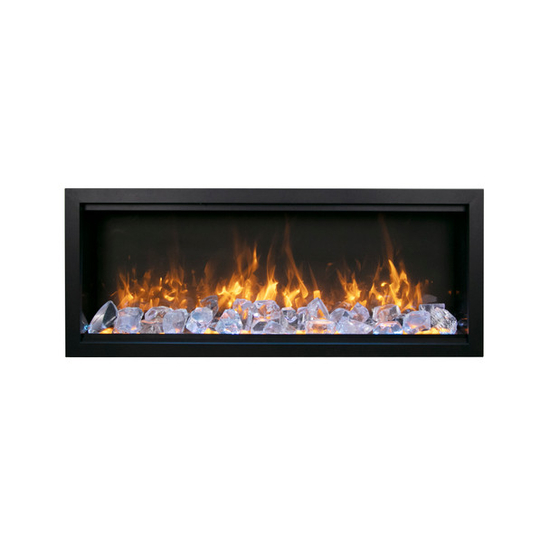 50 inch Symmetry Bespoke Smart Electric Fireplace with Ice Media Kit