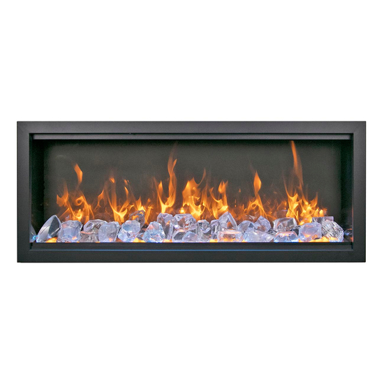 50 Inch Symmtery XT Bespoke Smart Electric Fireplace with Ice Media Kit