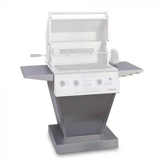 SOL-AG-27CXL Solaire Angular Pedestal Base for 27" Deluxe Built-In Gas Grill