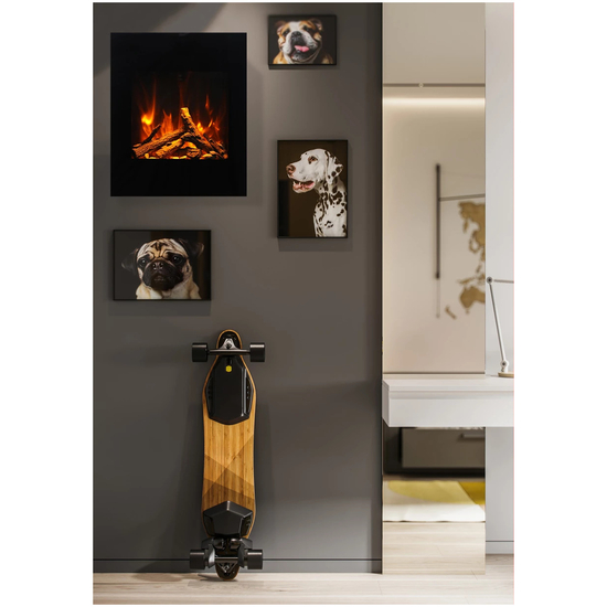 24 Inch Wall Mount / Built-in Smart Electric Fireplace Installed