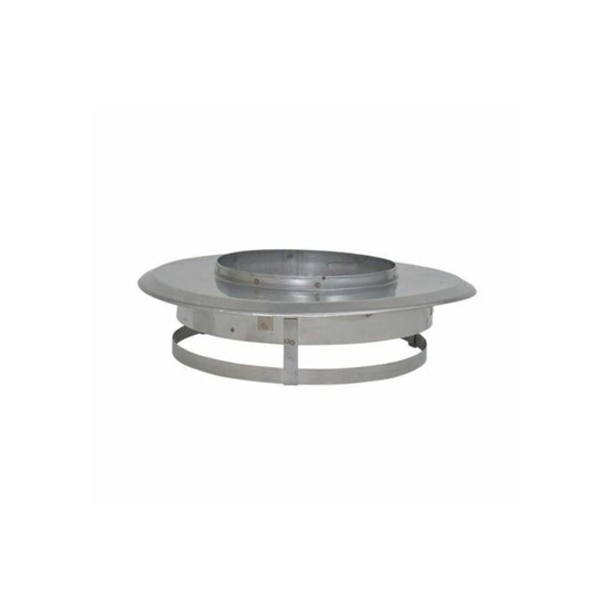 VA-CPEC06 - 6" Ventis Class-A All Fuel Chimney 316L Stainless Pipe End Cap