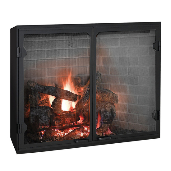 Majestic Biltmore 50" Traditional Wood Burning Fireplace - SB100