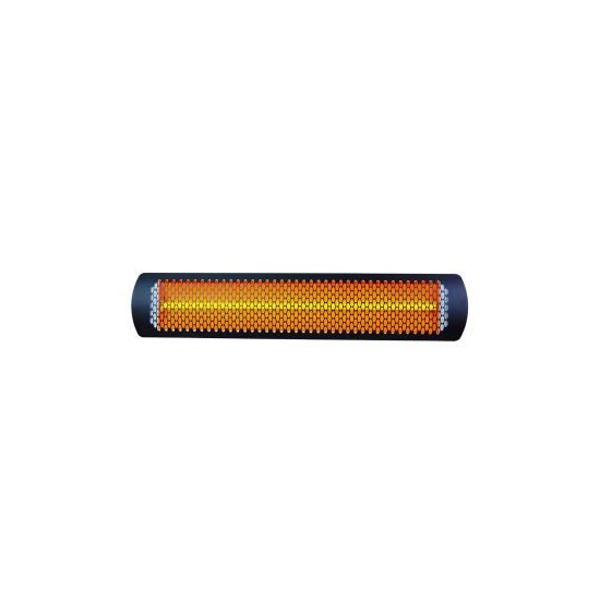 Bromic 2000W Tungsten Smart-Heat Electric Heater | 277V One Element Black
