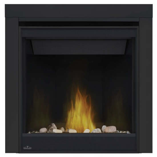 30 Inch Napoleon Ascent Series-B30NTRE-1-Direct Vent Gas Fireplace with Shore Fire Kit