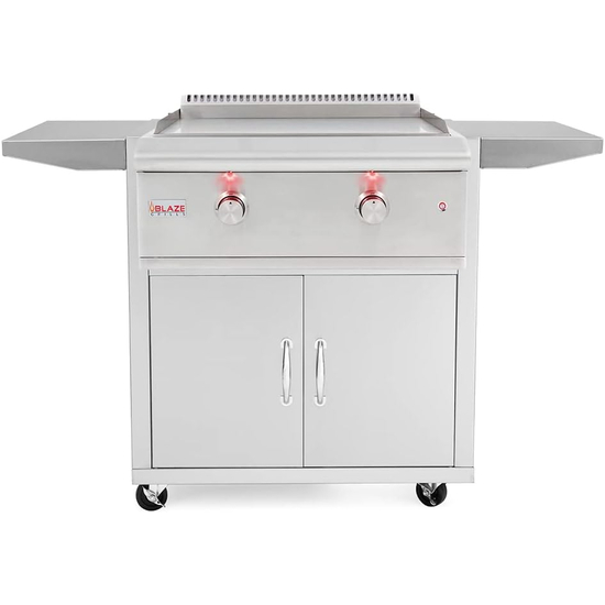 Blaze LTE Freestanding 30" Gas Griddle 304 Stainless Steel