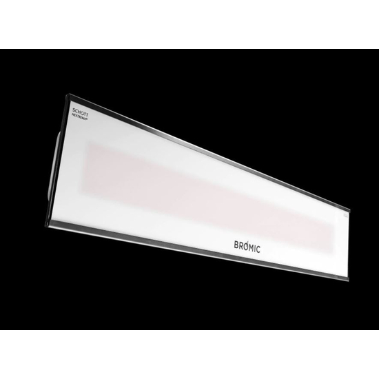 Bromic 4500W Platinum Smart-Heat Electric Heater | 220V-240V White ON